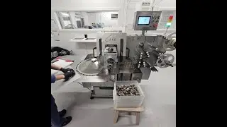 Adansonia Hand Fed Candy / Caramel Double Twist Wrapping Machine - DTW400H