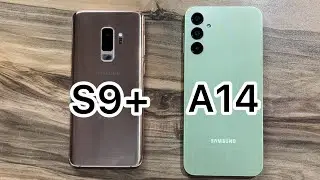 Samsung Galaxy S9+ vs Samsung Galaxy A14 / Android 14 - OneUI 6