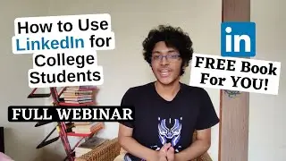 How Can College Students Use LinkedIn Effectively | FREE LinkedIn Book For You! | #linkedin