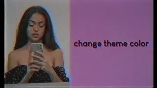 chage theme color | after effects cc