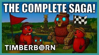 Timberborn, Start to Finish | Driftwood Hollow Supercut | Timberborn