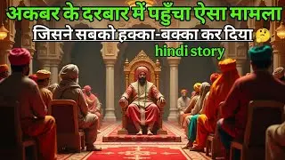 अकबर के दरबार में पहुँचा ऐसा मामला जिसने सबको हक्का-बक्का कर दिया ｜ akbar birbal ki kahani｜story ｜.
