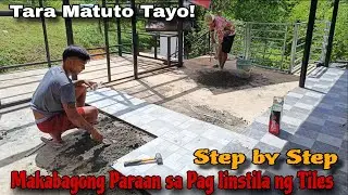 Makabagong Paraan sa Pagkabit ng Tiles na 60x60 Step by Step