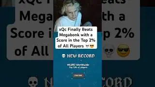 xQc Finally Beats Megabonk with a Score in the Top 2% of All Players #xqc #xqcclips #megabonk