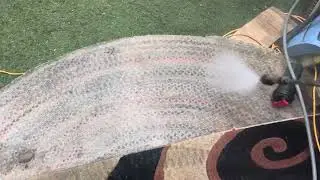 Hydrotilling how to clean carpets with a pressure washer extremely fast