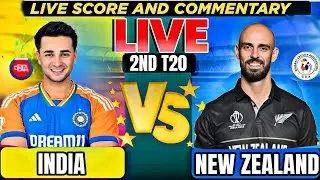 🔴 IND vs NZ Live Match Today, 2nd T20I, Live Cricket Scores Commentary, India v New Zealand