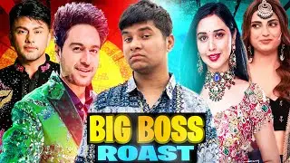 BIG BOSS ROAST🤬THE WORST SHOW EVER #triggerdinsaan #carryminati #thugesh  #roastvideo #roasting 