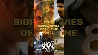 TOP 5 BIOPIC MOVIES OF ALL TIME PART 2 #youtube #shorts