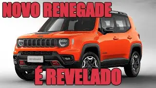 Novo Renegade 2022 &eacute; revelado: confira o Jeep sem camuflagem