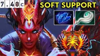 Queen Of Pain Immortal Soft Support Insane Support - Dota 2 Patch 7.40c Pro Pub Gameplay