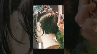 Graduated haircut tutorial #haircut #haireducation #london #haircutting #hairtutorial #aveda