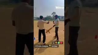 NIS🏆TEAM STATE WINNER || U-19 State Champion || 1st Position || Editior TRIAD PRINCE {#cricket #nis