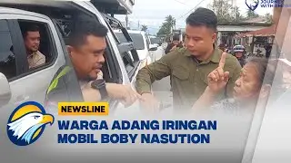 Warga Hadang Mobil Boby Nasution, Protes Alih Fungsi Pasar [Newsline]