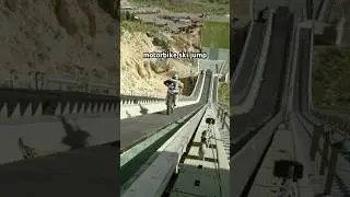 Motorbike Ski Jump 😮&zwj;💨