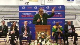 Ray Crowe Dedication Ceremony-Guest Speakers: Robert Hayes, William (Bill) Hampton, and Larry Crowe