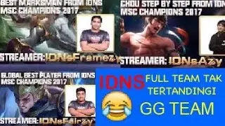 Immortal Team Squad - IDNS Full Team MSC Champion 2017 - Mobile Legends
