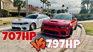 FINALLY RACED LIFE WITH COREY AND THE DRE WAY NEW 2021 DODGE CHARGER HELLCAT REDEYE WIDEBODY