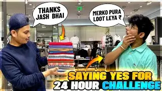 Jash Saying Yes To Ritik For 24 Hours Challenge || Vlog 4 - Two Side Gamers