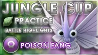 Jungle Cup Practice | Battle Highlights | ft. Poison Fang Venomoth!
