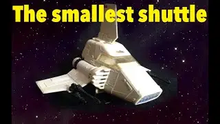 The ISP-6 shuttle pod | this shuttle could be deployed from a shuttle