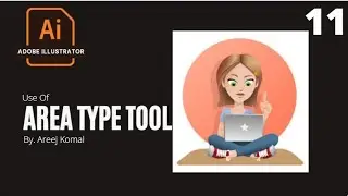 Use of area type tool in adobe illustrator cc 2020 | area type tool | type tool | text tool