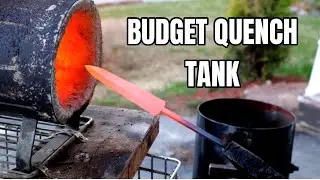 Making an Oil Quench Tank for Heat Treat