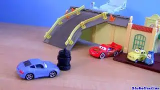 Luigis Casa Della Tires playset Cars Disney Pixar Radiator Springs toy review Luigi & Guido toys