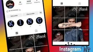 How to set Instagram VIP feature photo by cut your own photo😕