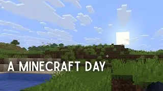 Один день в Minecraft: Я нашел деревню в первый день
