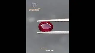Pigeon Blood Ruby Natural❤️ From Mozambique Mine|Carat Weight 2.10|Ceylon Stone Attractive Piece