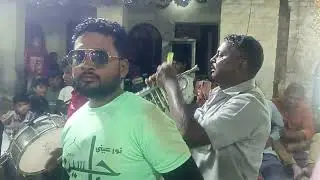 Hathgaon Moharram Saddam Nagar Baind Baja 2023!! Kasim Ki Mehndi !!#jhula