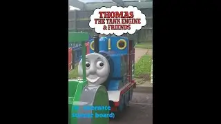 Thomas the Tank Engine Kiddie Ride (w. alternate Stamar board)