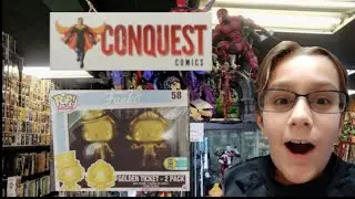 Funko Pop Hunting at Conquest Comics!