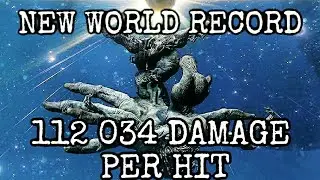 World Record - 112K Damage Per Hit - Metyr, Mother of Fingers - One Shot - Elden Ring