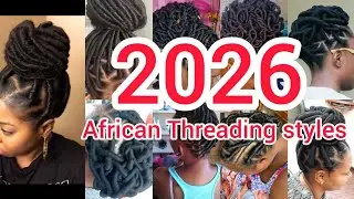 2026 African Threading Hairstyles for black ladies | threading Hairstyles 2026 | Threads styles
