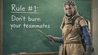 Remember Raiders... Don't burn your Teammates