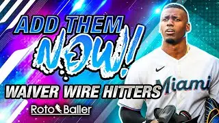 Hitters Fantasy Baseball Waiver Wire Pickups - Week 8 (2023)