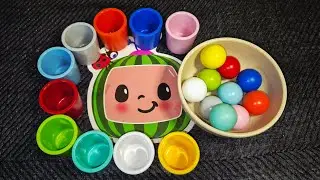 ASMR Color Sorting #asmr #satisfying #colorsorting #colorsortgame #1million #1k #cocomelon #jj #toys