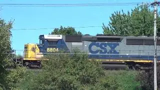 SD40-2 YN2  on Slow Herzog Rock Runner Train 9/2/16