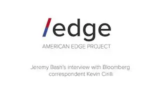Jeremy Bash Interview on Bloomberg