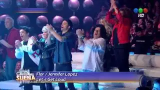 Florencia Peña es Jennifer Lopez en Tu Cara me Suena 2014 HD