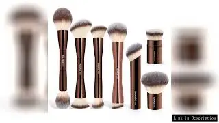 MAANGE Makeup Brushes Double Head Foundation Powder Concealer Blusher Bronzer Makeup Brush Soft Fibe