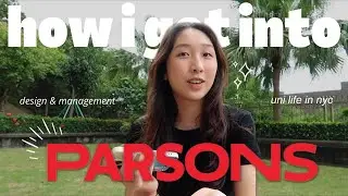 How I Got Into PARSONS SCHOOL OF DESIGN (Stats, EC's, Why I'm Going)