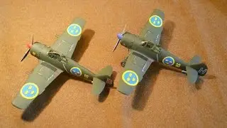 MARIVOX 1/72 FFVS J22 A / B - A Double Build In Pictures