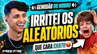 IRRITANDO ALEAT&Oacute;RIOS COM AUDIO ESTOURADO NO FREE FIRE😂