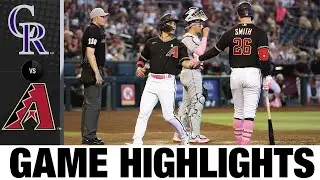 Rockies vs. Diamondbacks Game Highlights (5/8/22) | MLB Highlights