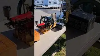 Ihc 4 Hp Famous Scale   Model engine MD Steam Historical Society 2023 #willsmithhitandmiss