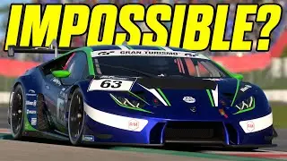 Слишком ли сложны трассы GT7? Тестируем Барселону-Каталунь на Lamborghini Huracan Gr3.