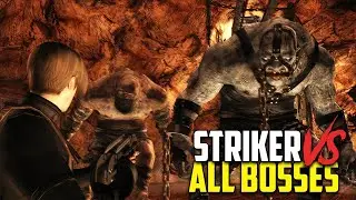 Lawan Semua Boss Dengan Striker - Resident Evil 4