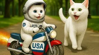 mama cat trim fur on the farm | mom cat saves kitten | mom cat calling her kittens | mom cat story